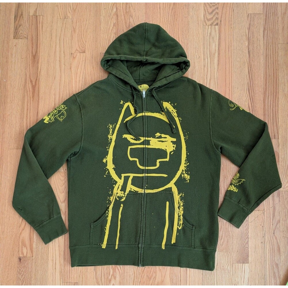 Gumballhead Three Floyds Hoodie Mens XL Hooded Sweatshirt Zip Craft Beer